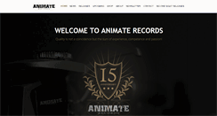 Desktop Screenshot of animate-records.com